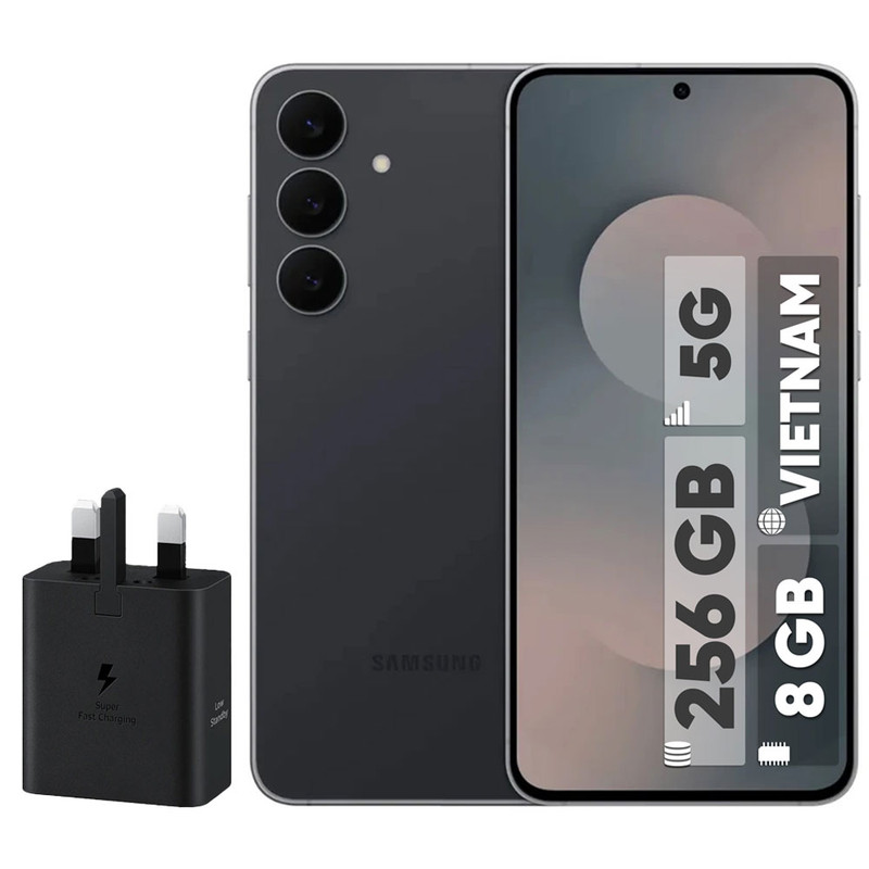 01cf91eb3edc7f3c571e581f0fb49d0d گوشی موبایل سامسونگ مدل S25 FE دو سیم کارت ظرفیت 256 گیگابایت و رم 8 گیگابایت - ویتنام - به همراه شارژر 45 وات سامسونگ