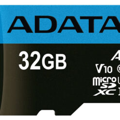 کارت حافظه microSDHC ای دیتا مدل Premier V10 A1 کلاس 10 استاندارد UHS-I سرعت 100MBps ظرفیت 32 گیگابایت