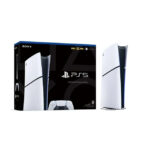 کنسول بازی سونی مدل PlayStation 5 Slim Digital Edition ظرفیت 1 ترابایت ریجن 2016A اروپا به همراه دسته اضافی و پایه شارژر