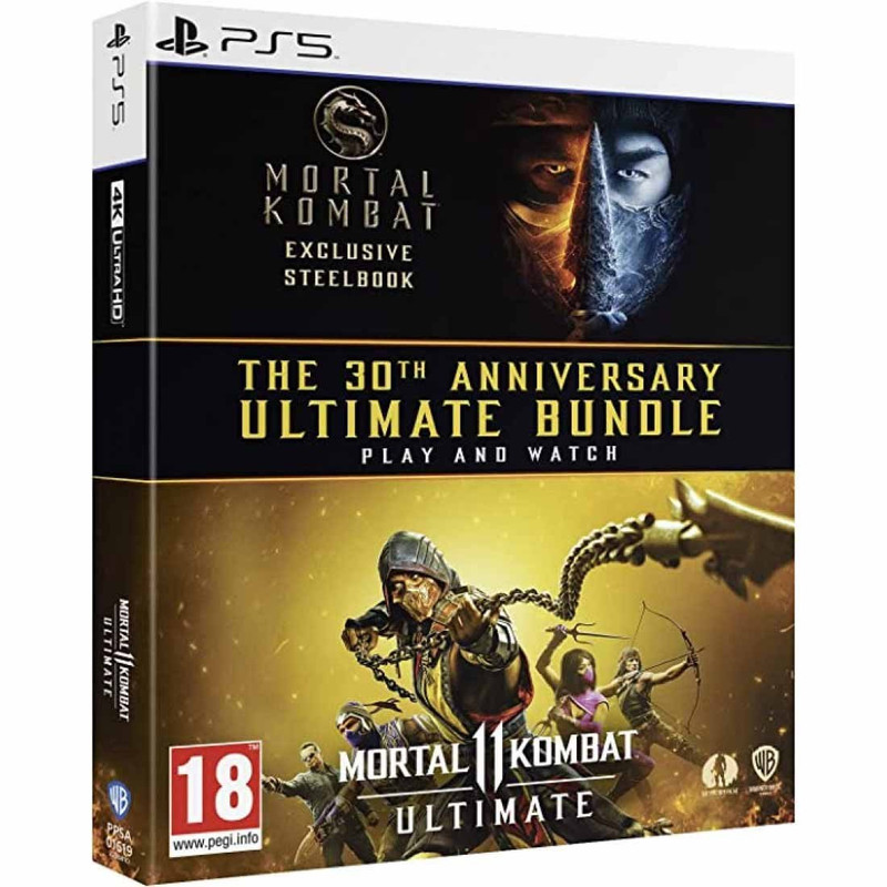 ead7f4b4762f925a432f0451be31130d بازی MORTAL KOMBAT 11 ULTIMATE نسخه استیل بوک مخصوص PS5